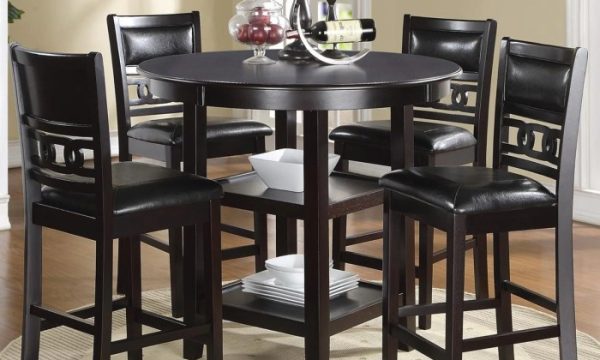 Counter height dining set luxury